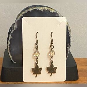 NEW Czech crystal earrings